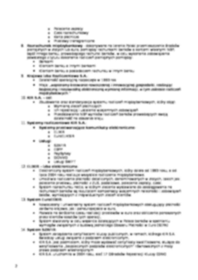 Rachunek bankowy - definicja i rodzaje - strona 2