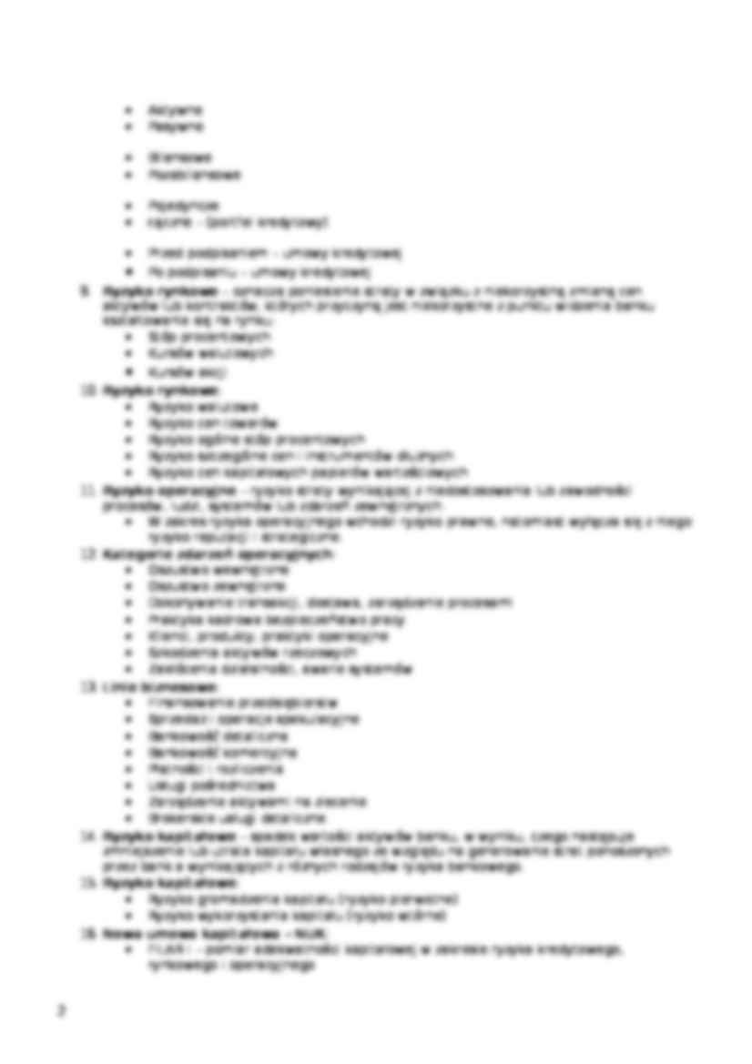 Zarządzanie ryzykiem bankowym - strona 2