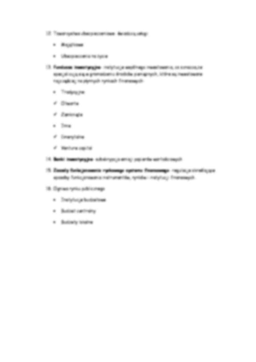 Ogniwa rynkowego systemu finansowego - strona 3