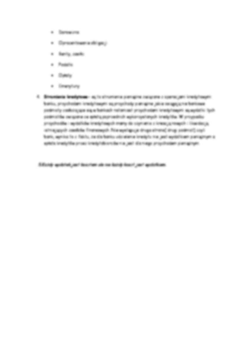 Zjawiska finansowe - opracowanie - strona 2