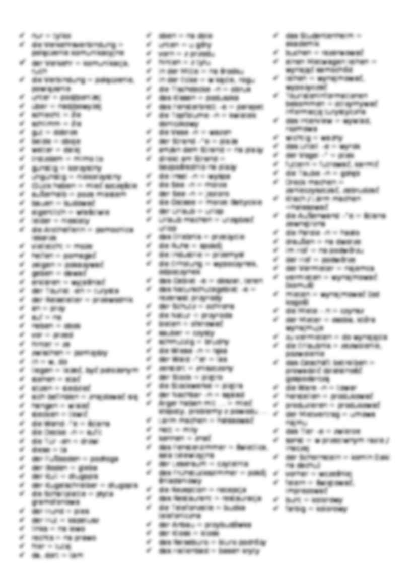 Słówka do kolokwium - dom - strona 2