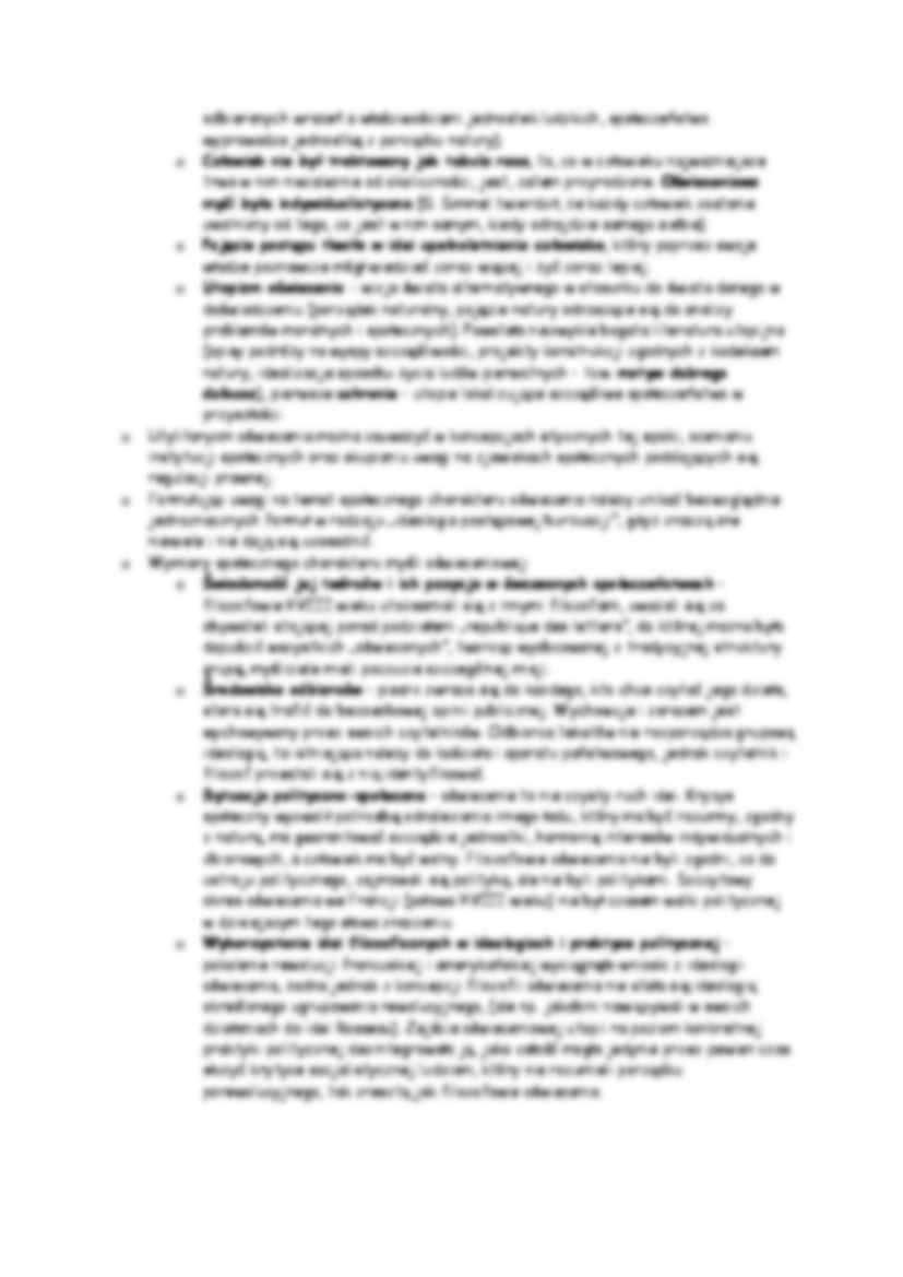 Podstawowe założenia epoki oświecenia - strona 2