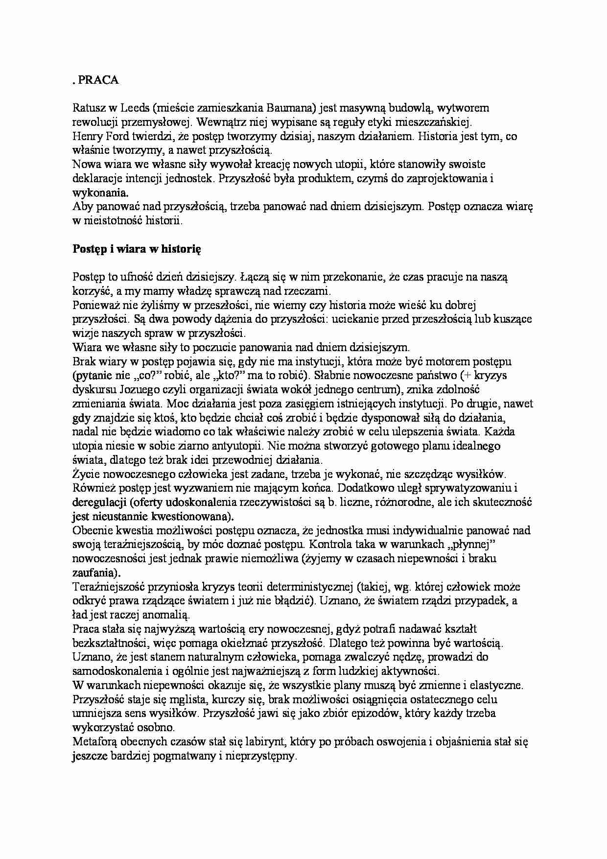 Postęp i wiara w historię - strona 1