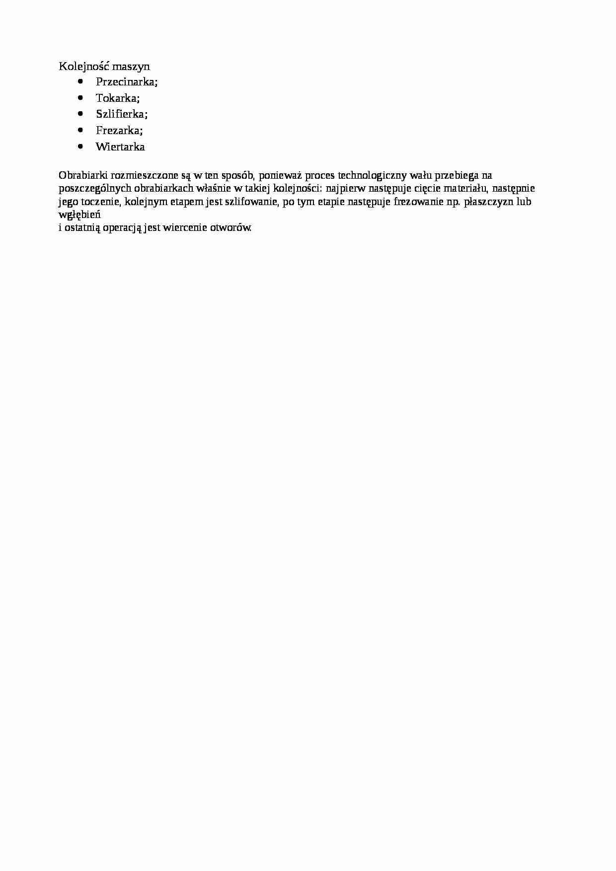 Obrona projektu- Kolejność maszyn - strona 1