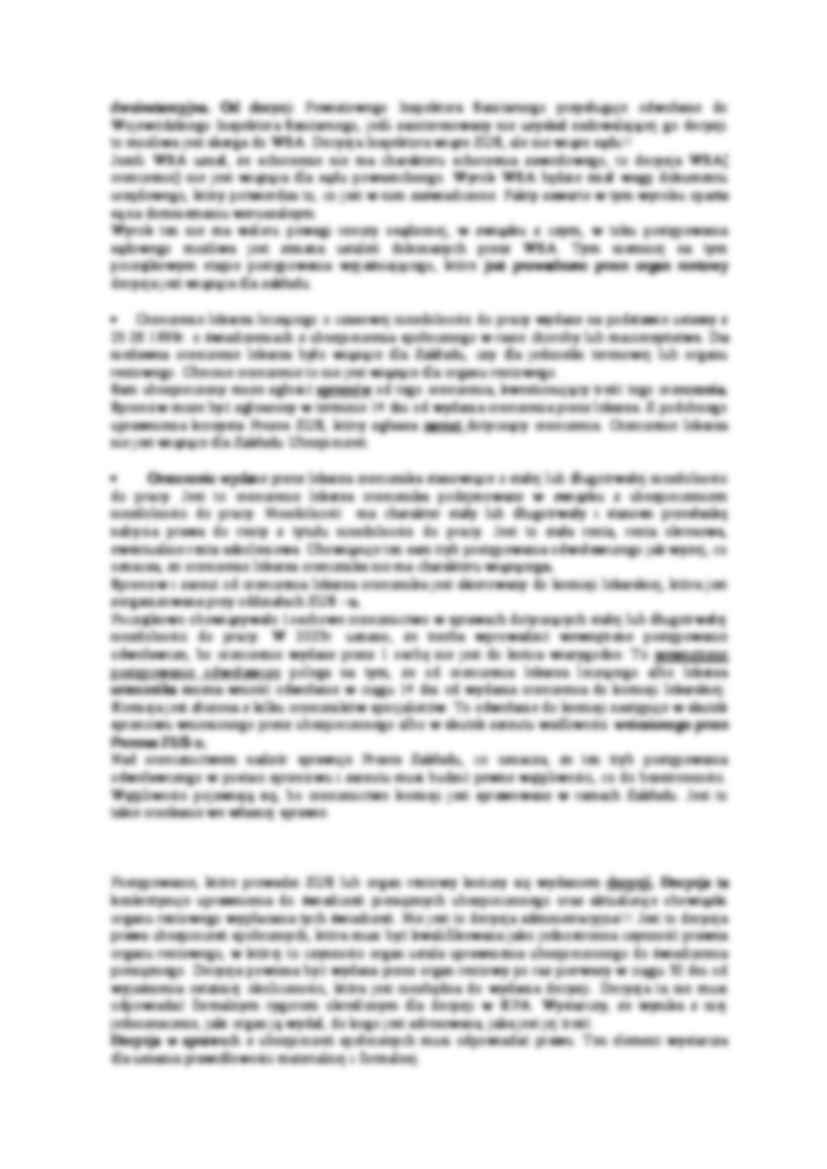 Postępowanie w sprawach z zakresu ubezpieczeń społecznych - strona 2