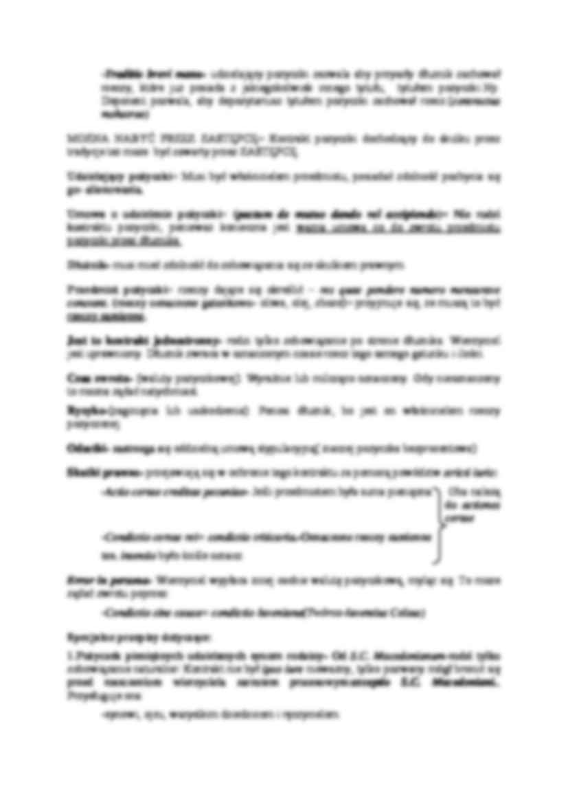 Kontrakty realne (rzeczowe). - strona 2