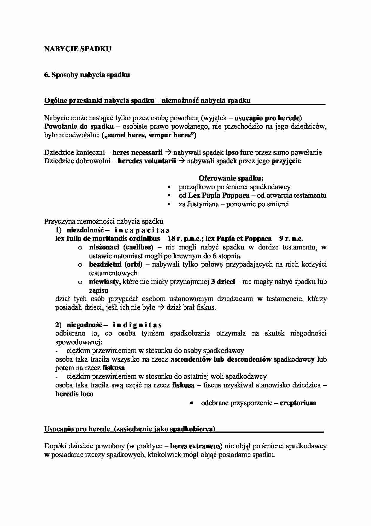 Nabycie spadku. - strona 1