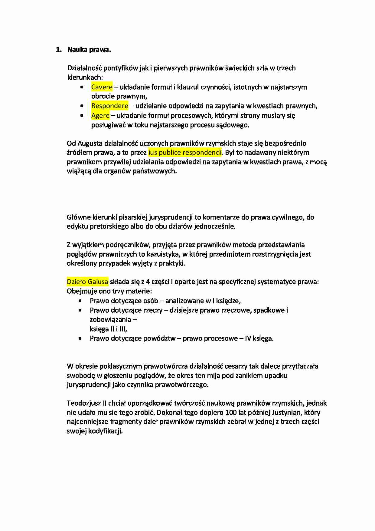 Nauka prawa. - strona 1