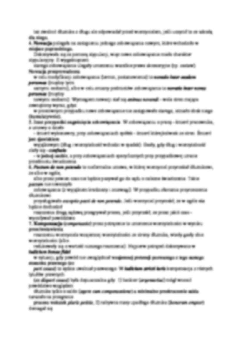 Zobowiązania - umorzenie, źródła: wykład. - strona 2