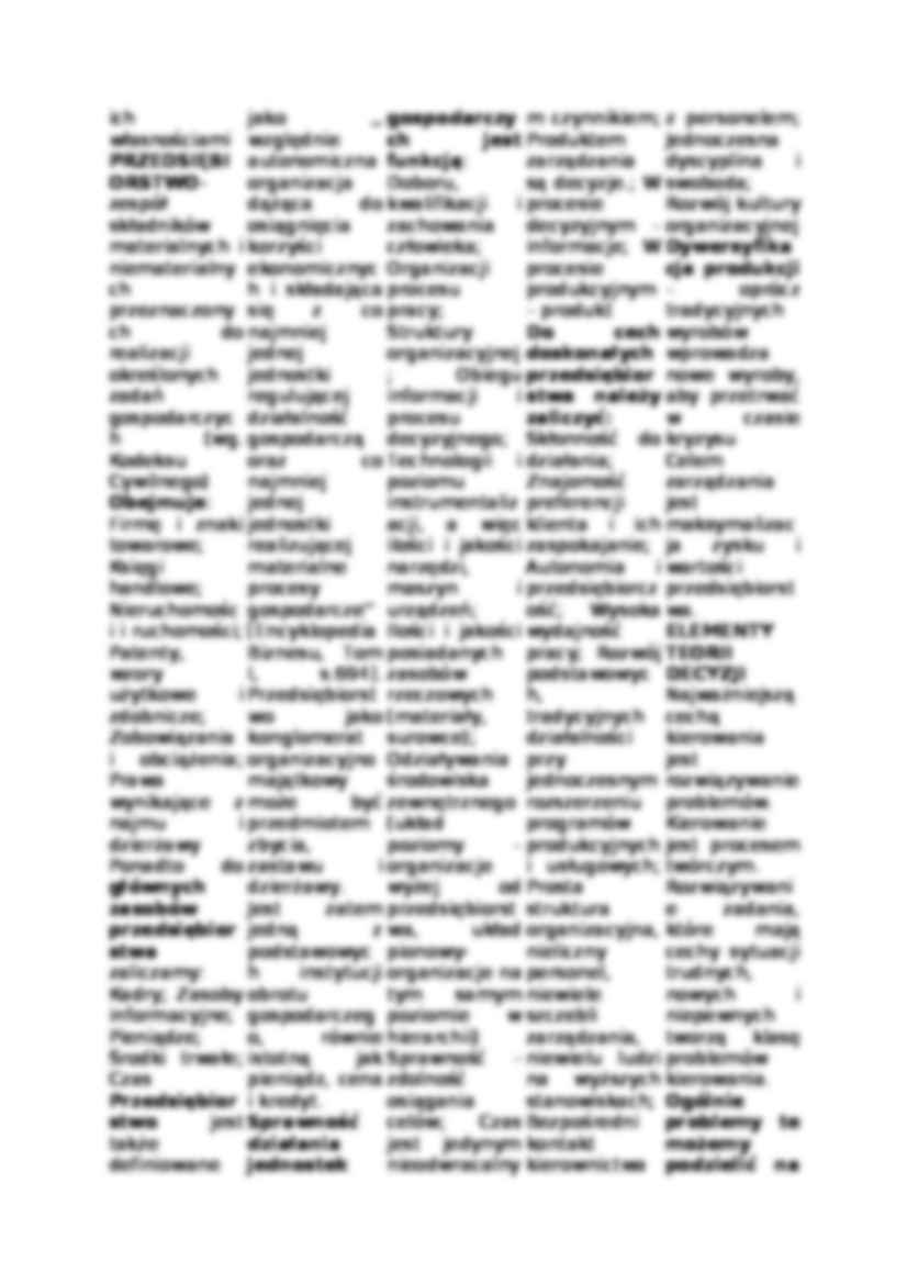 Zbiór definicji z organizacji i zarządzania. 1 - strona 2