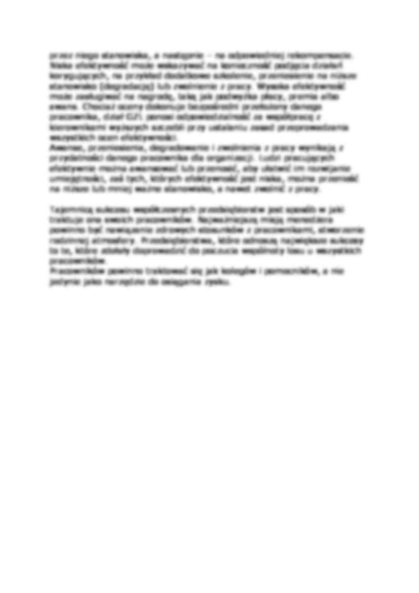 Gospodarowanie zasobami ludzkimi we współczesnej organizacji - strona 2