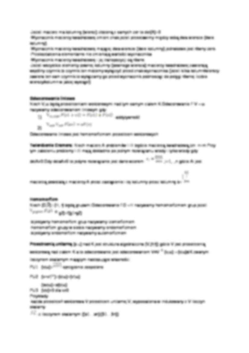 Struktura algebraiczna - teoria - strona 3