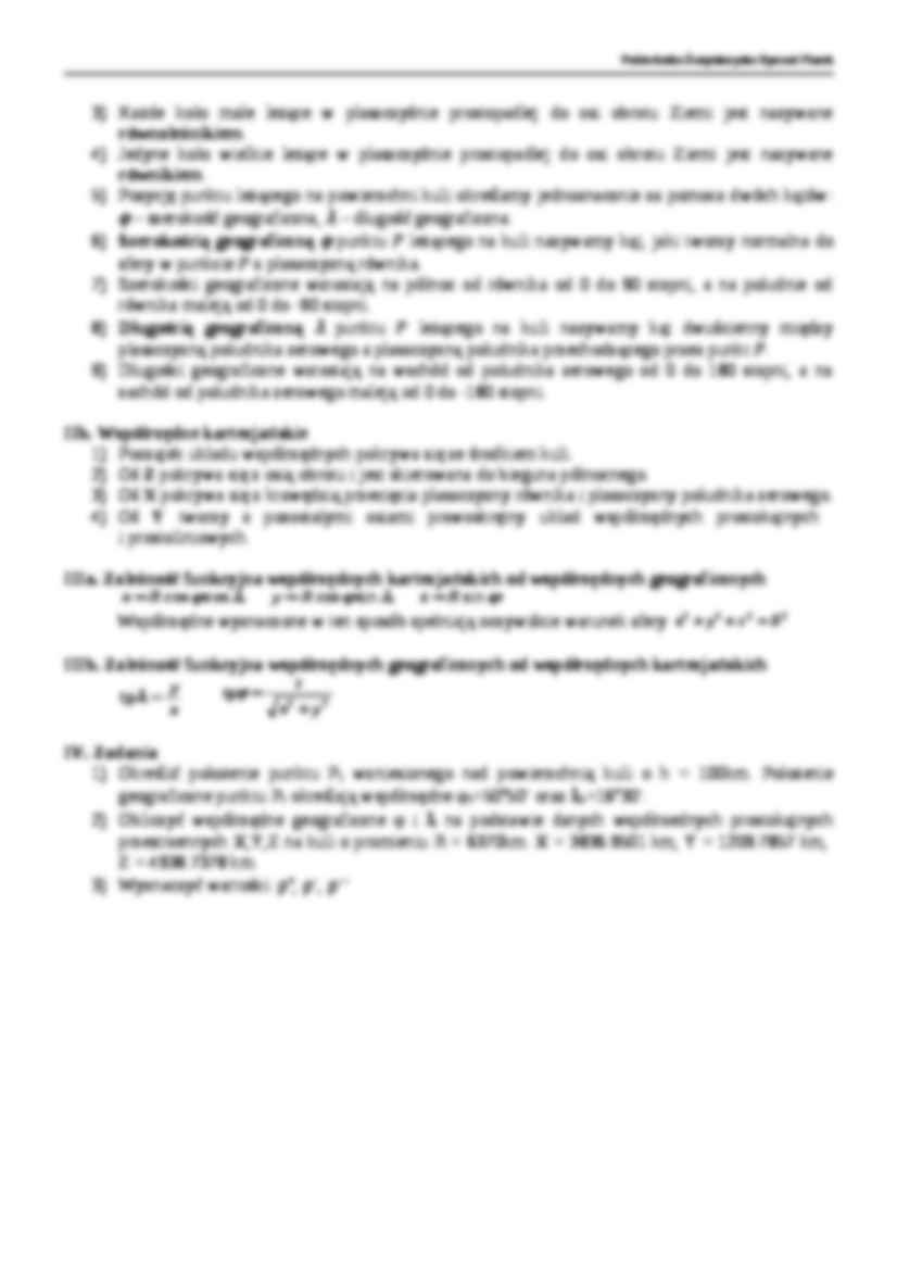 Obliczenia na kuli ziemskiej - zadania. - strona 2