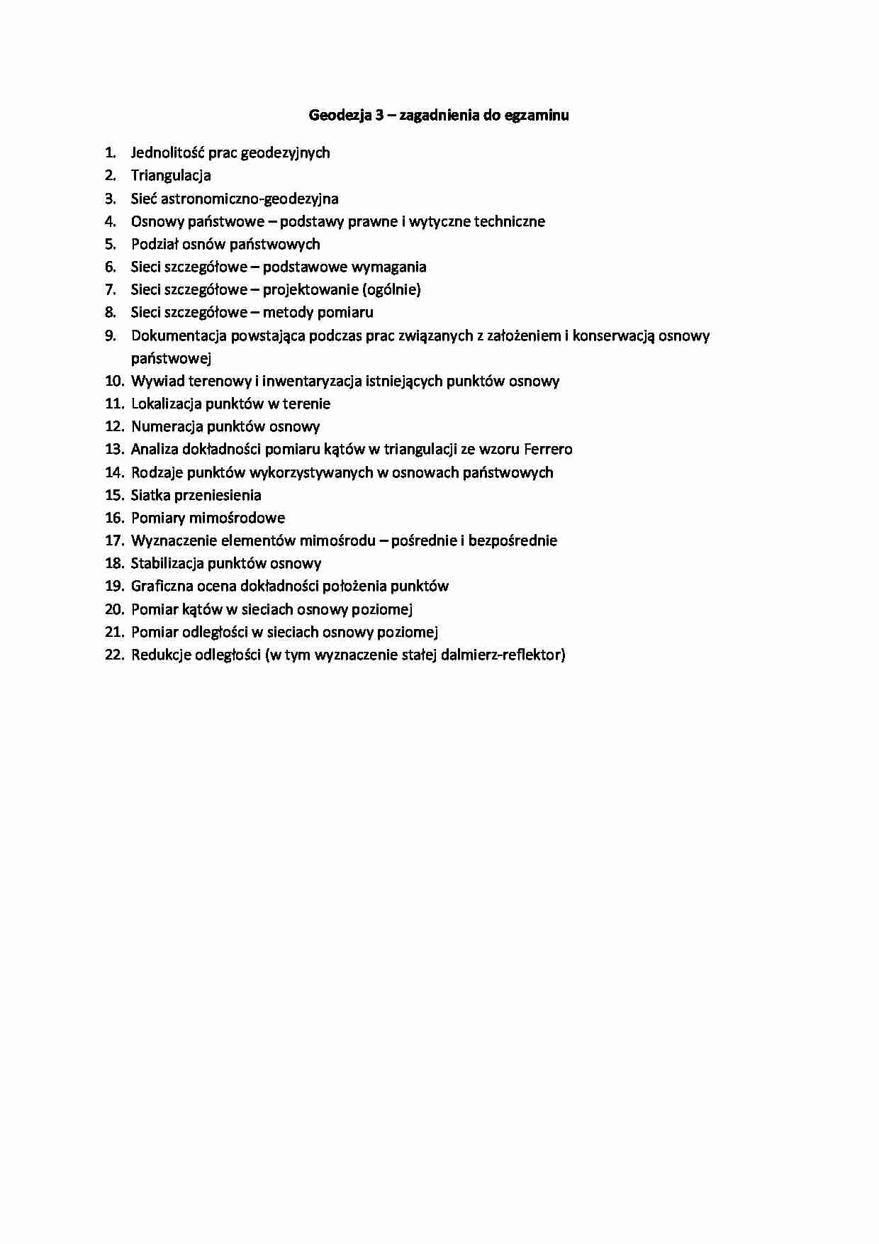 Zagadnienia do egzaminu - strona 1