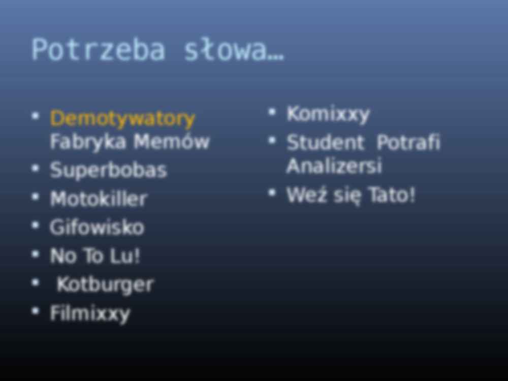Poprawność leksykalna-prezentacja - strona 3
