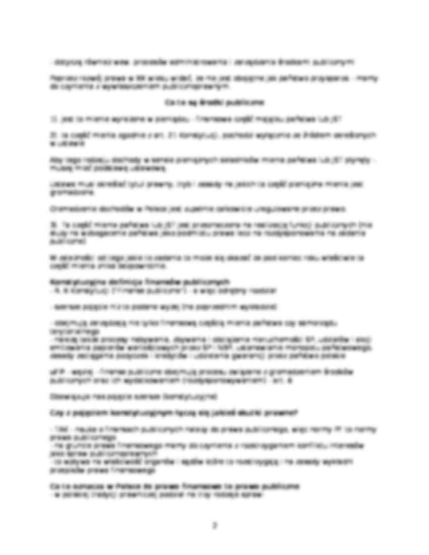 Finanse publiczne - wykłady, rok 2005 - strona 2