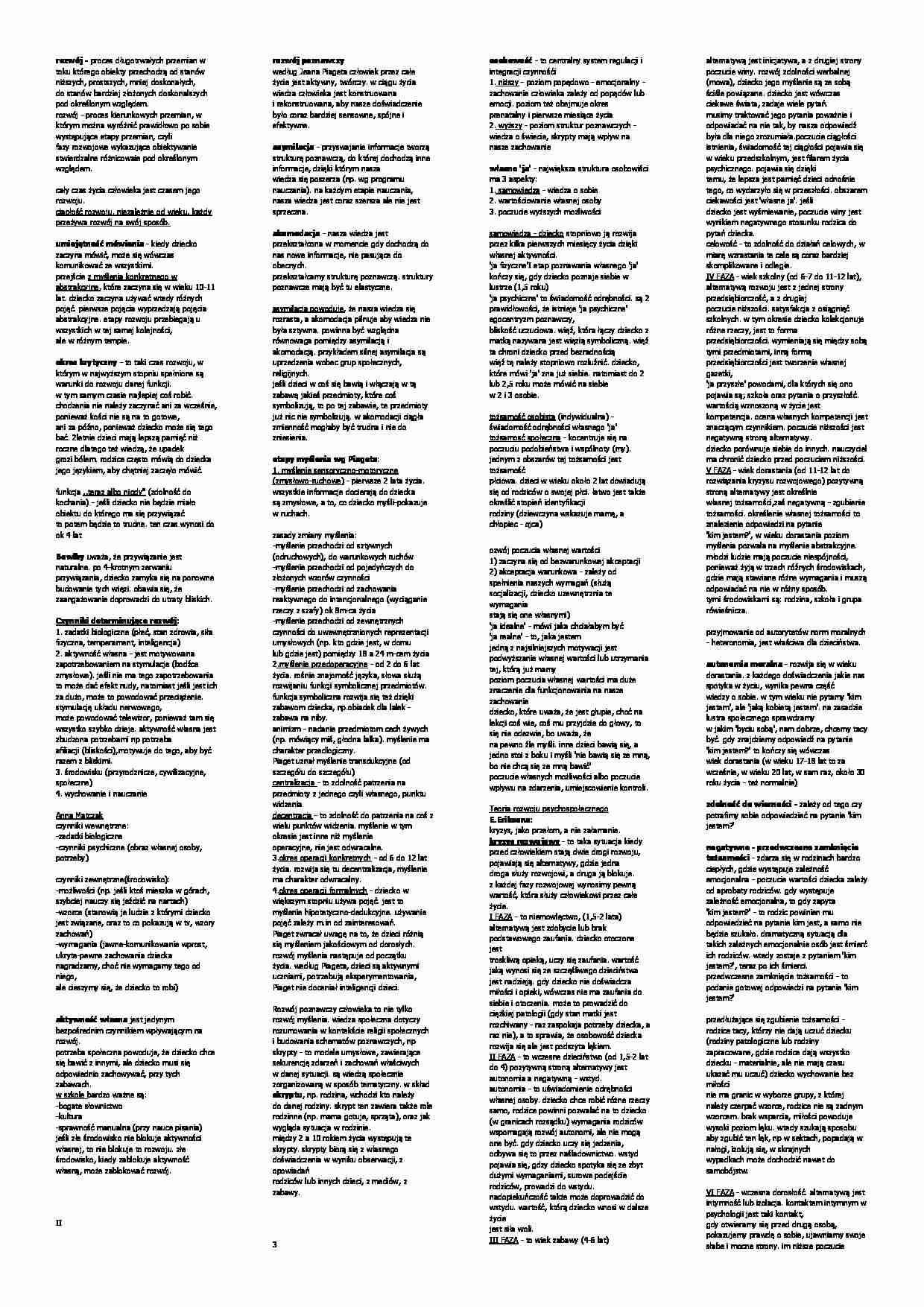 Psychologia w pigułce - strona 1