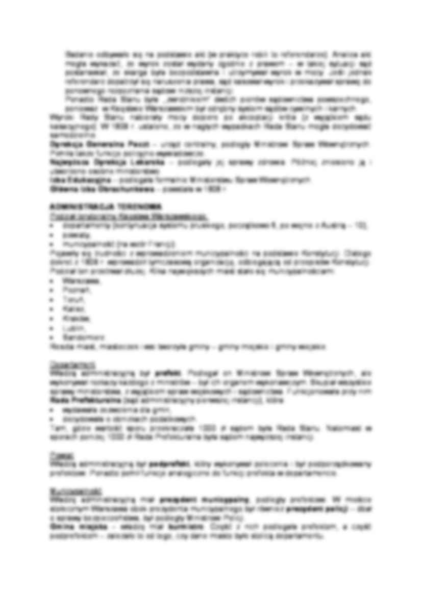 Księstwo Warszawskie - król, administacja - strona 3