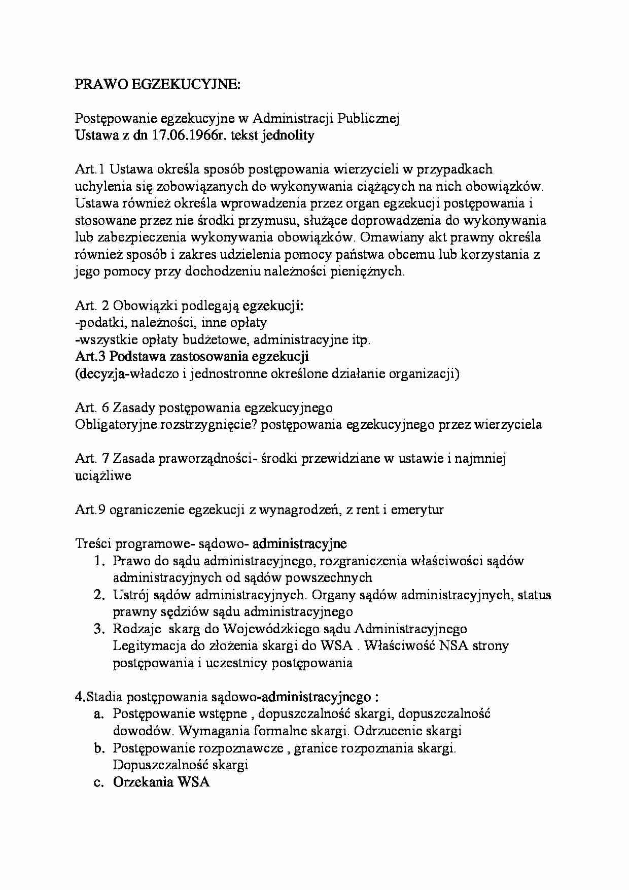 Wierzyciele i postępowanie egzekucyjne - strona 1