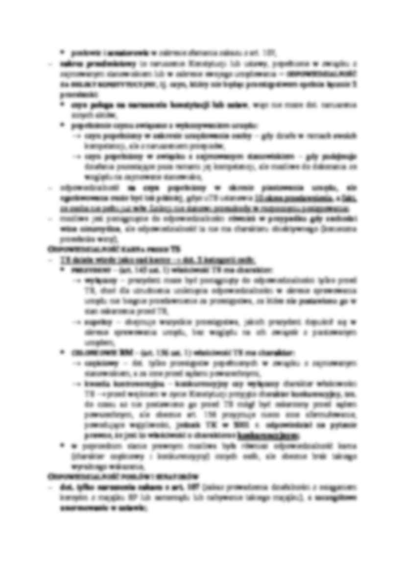 Odpowiedzialność konstytucyjna. - strona 2