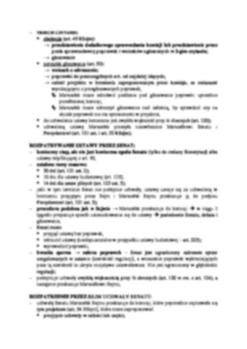 Rozpatrywanie projektu ustawy przez Sejm i Senat - strona 2