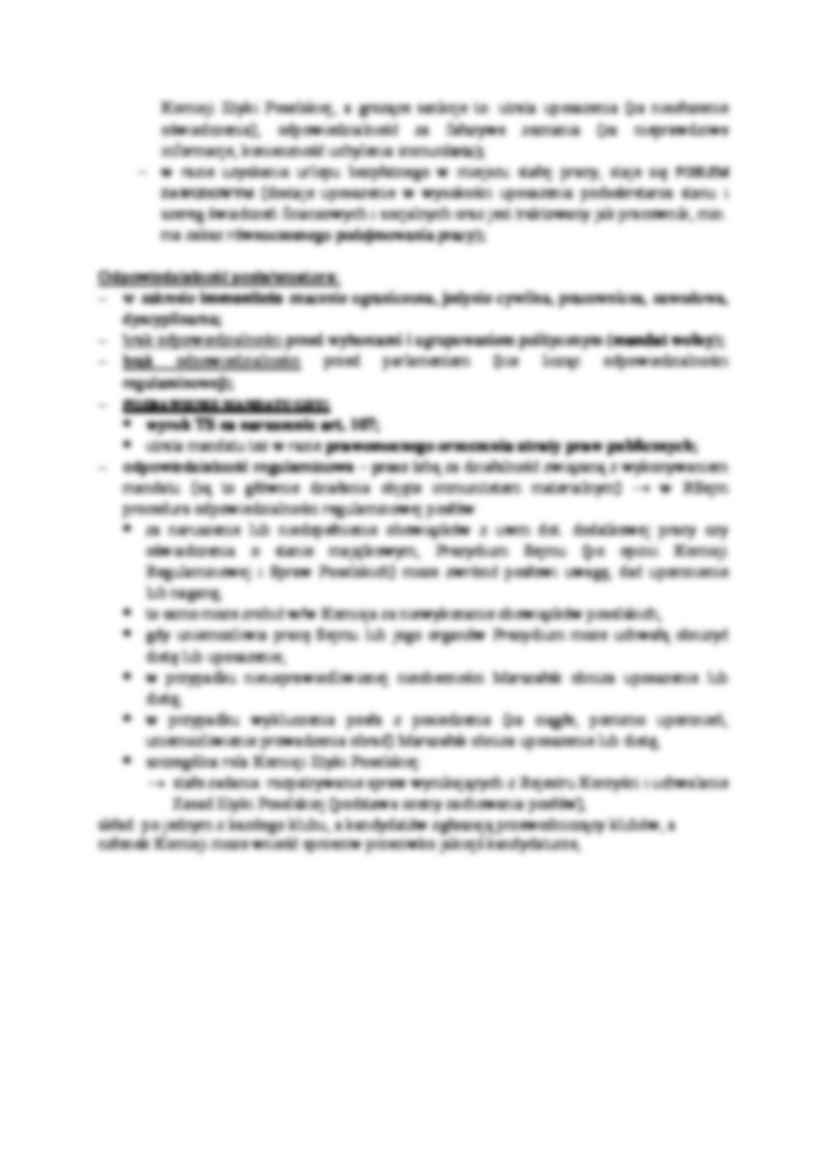 Uprawnienia i obowiązki posła i senatora. - strona 2