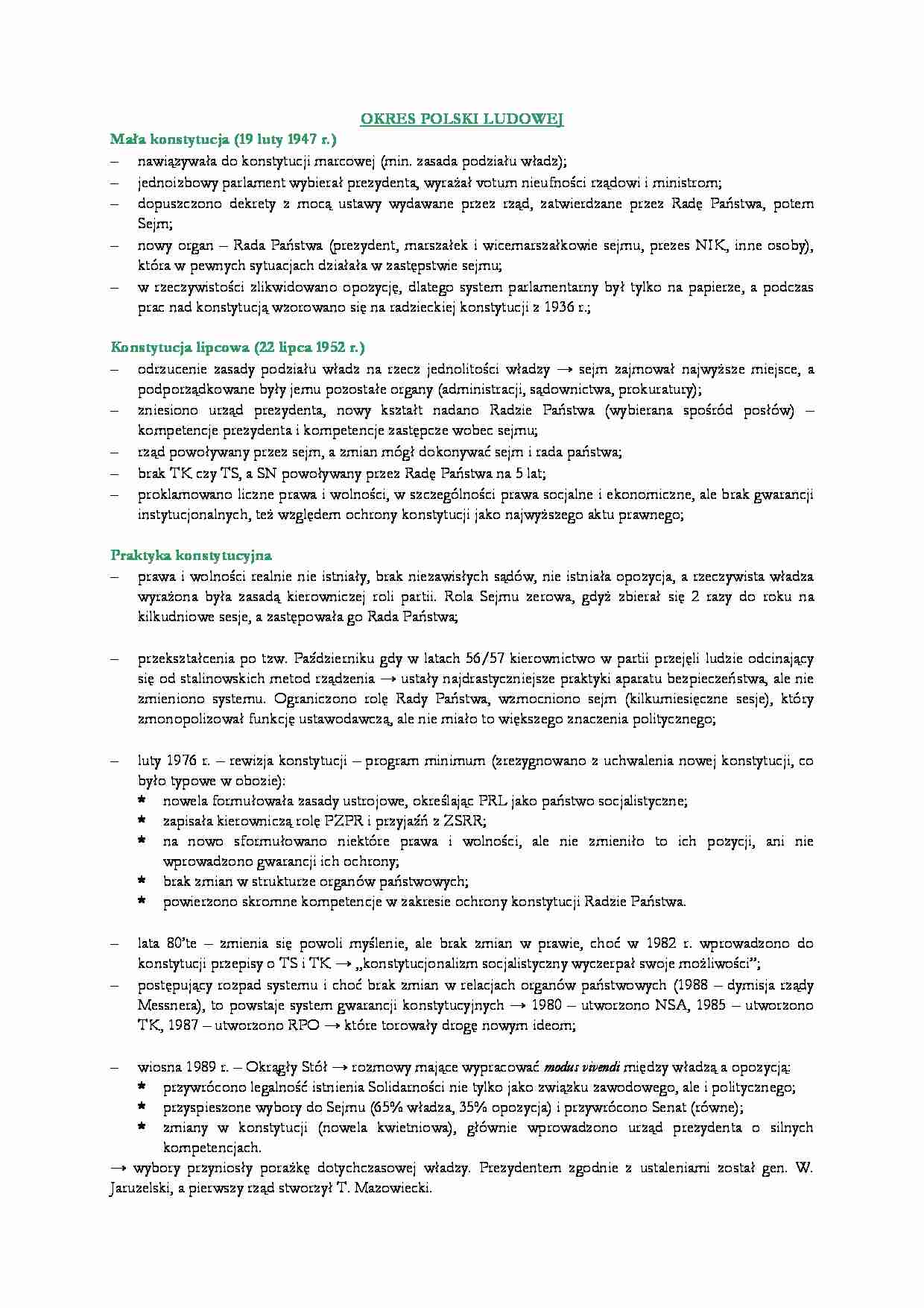 Okres Polski Ludowej. - strona 1