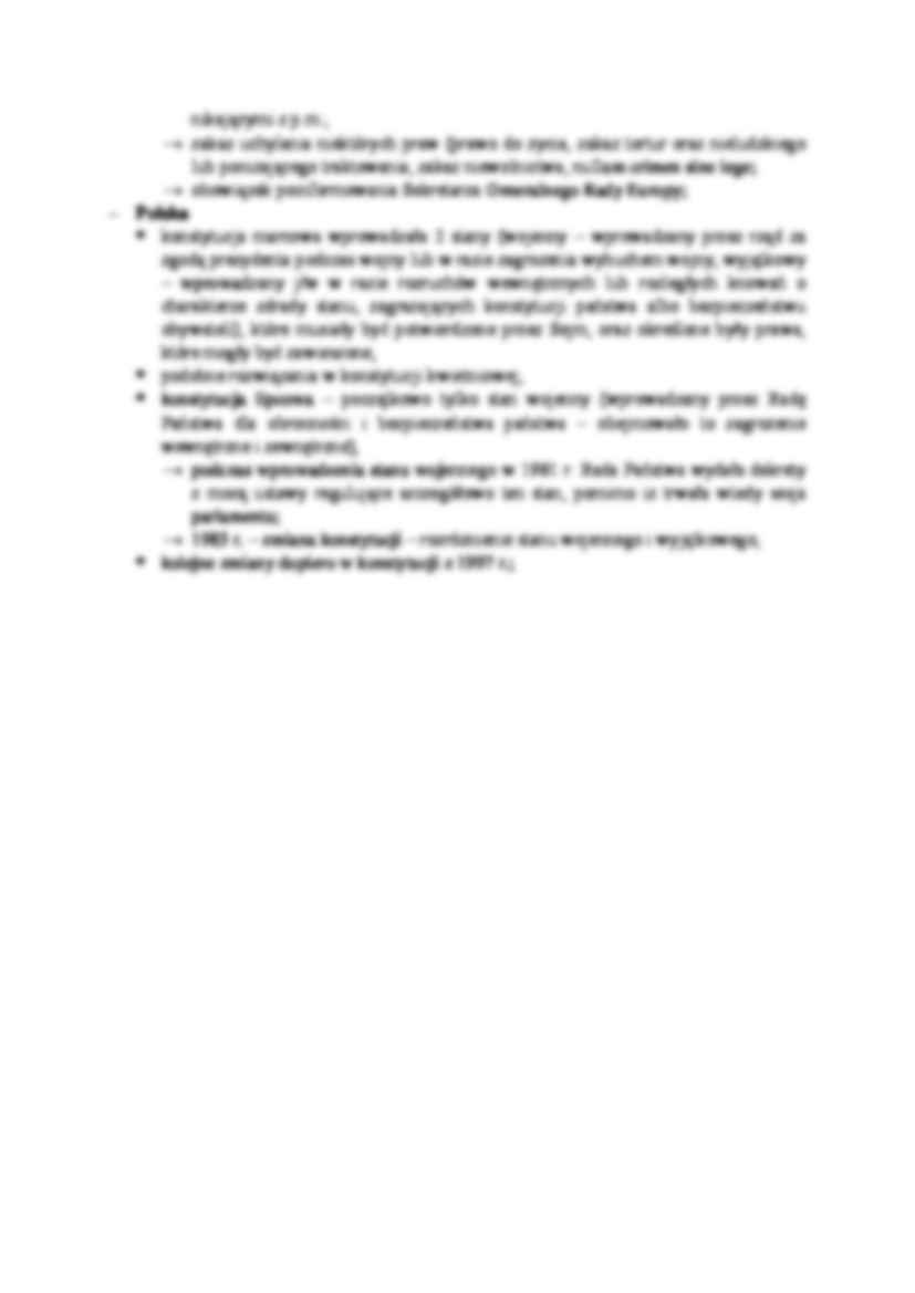 Stany nadzwyczajne. - strona 2