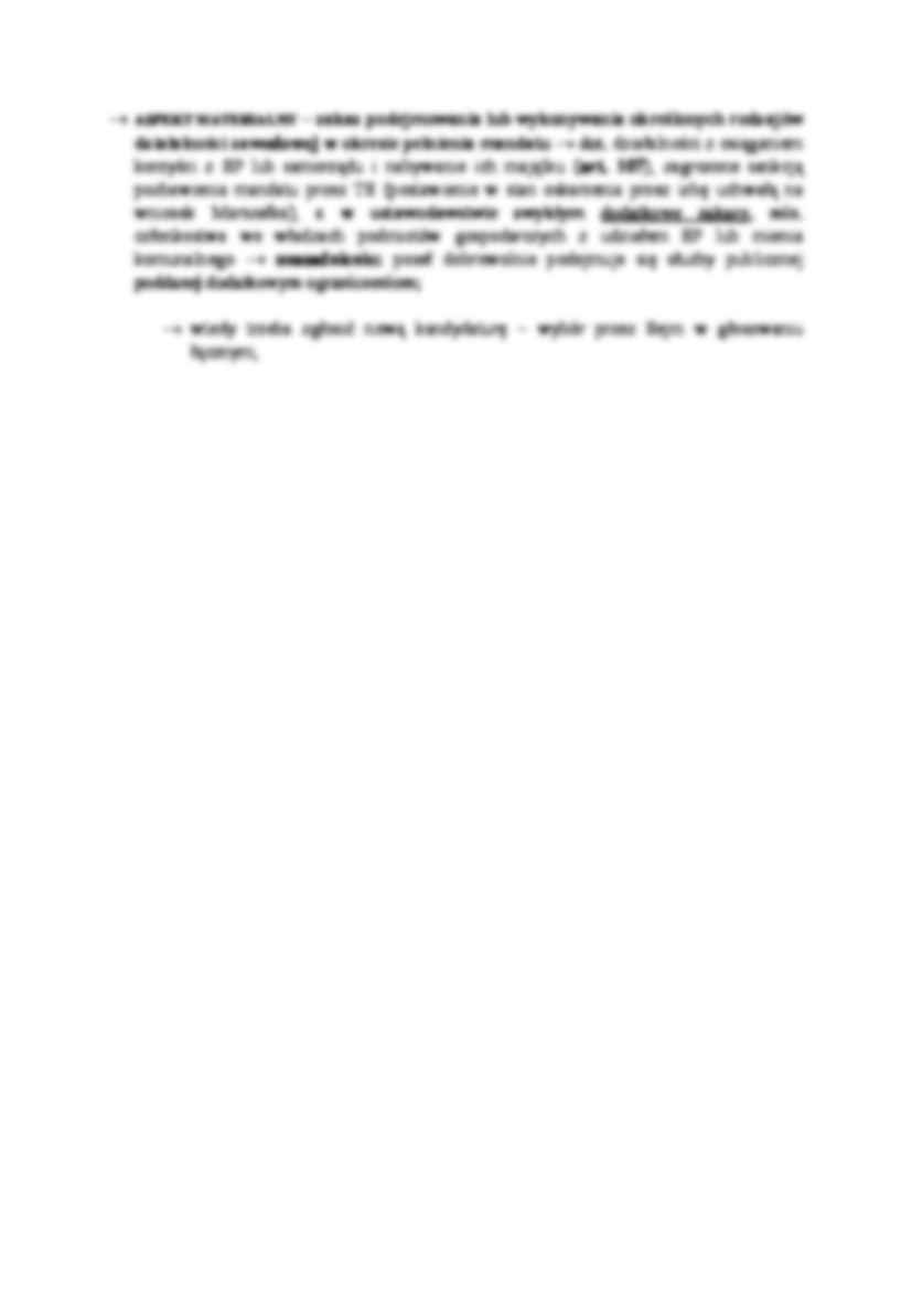 Status prawny posłów i senatorów. - strona 3