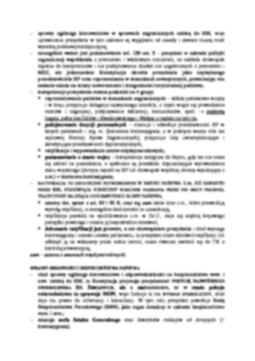 Kompetencje prezydenta. - strona 2