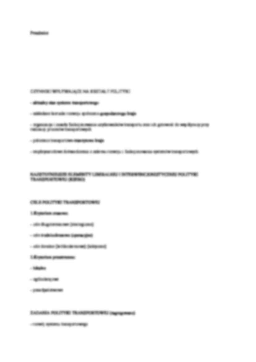 Polityka transportu - strona 2