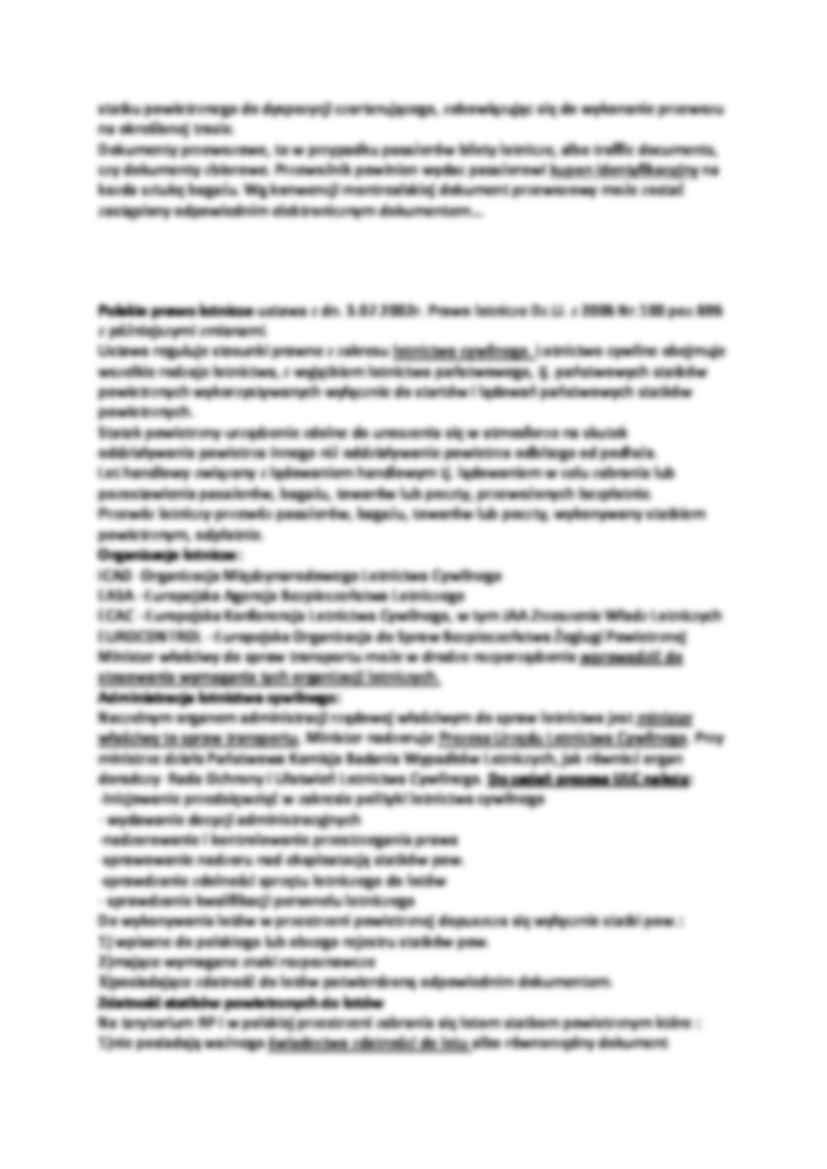 Prawo lotnicze, prawo powietrzne - strona 3