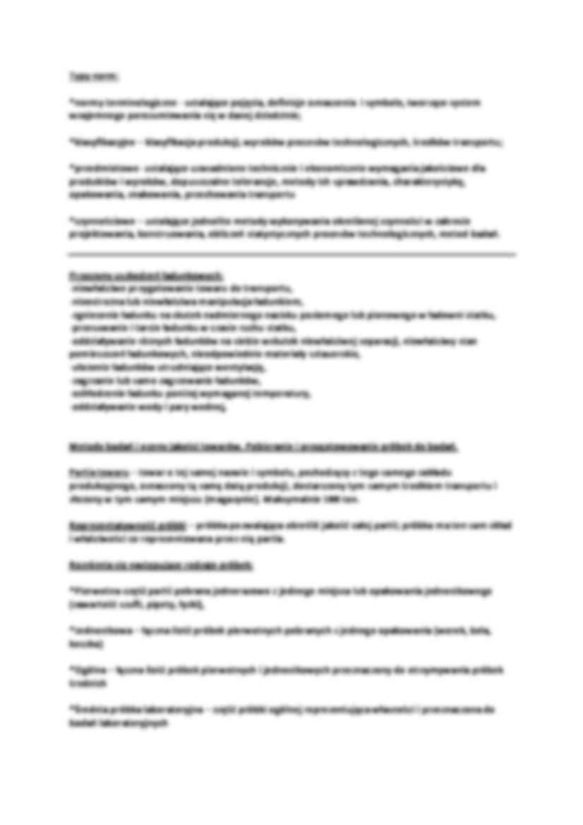 Cechy charakteryzujące jakość wyrobu - strona 2