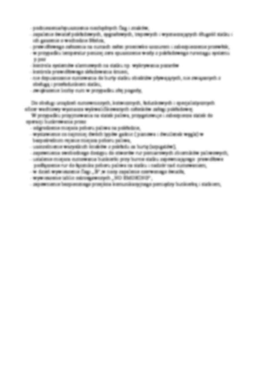 Obowiązki oficera ładunkowego podczas załadunku i wyładunku statku - strona 3