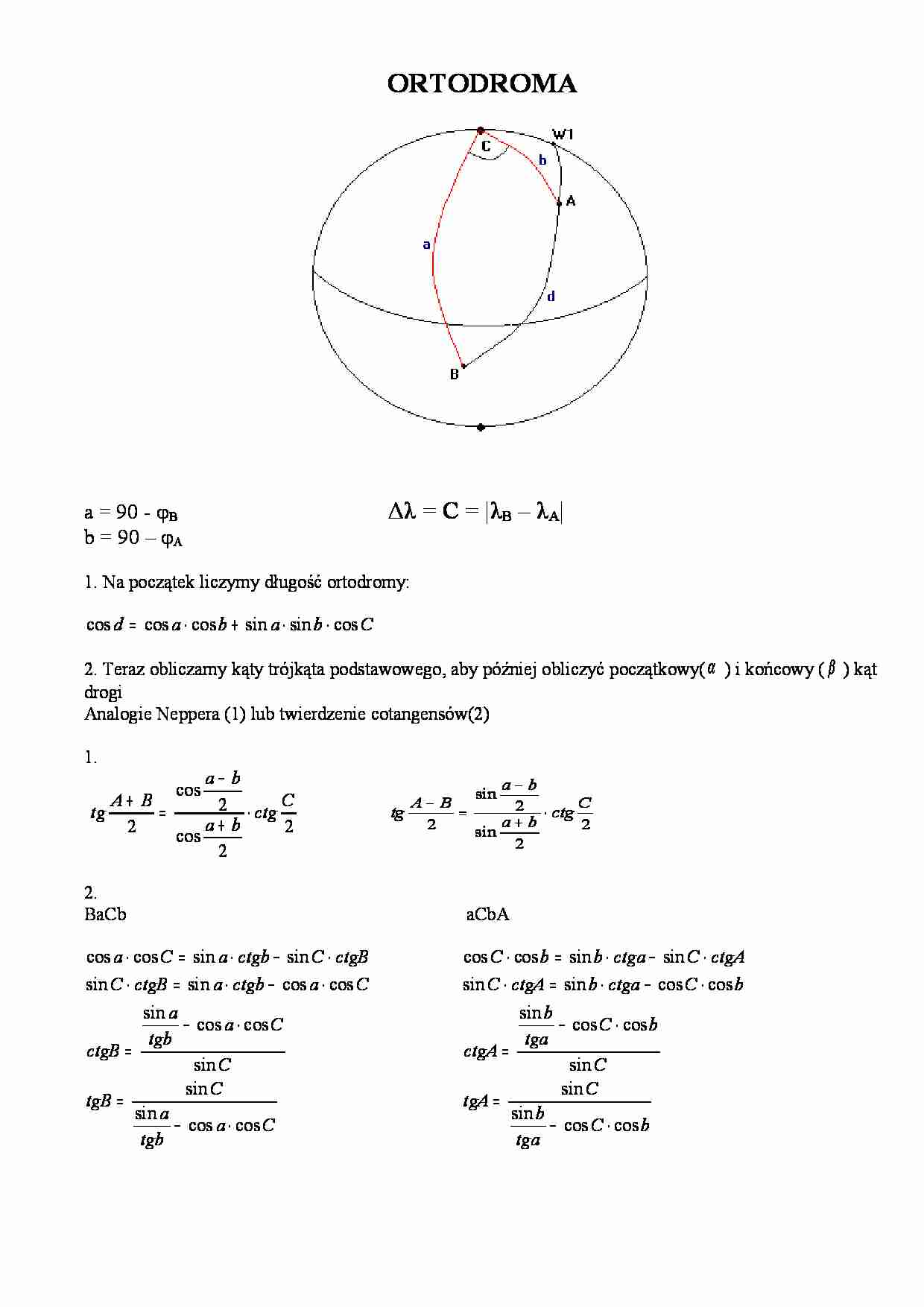 Ortodroma - strona 1