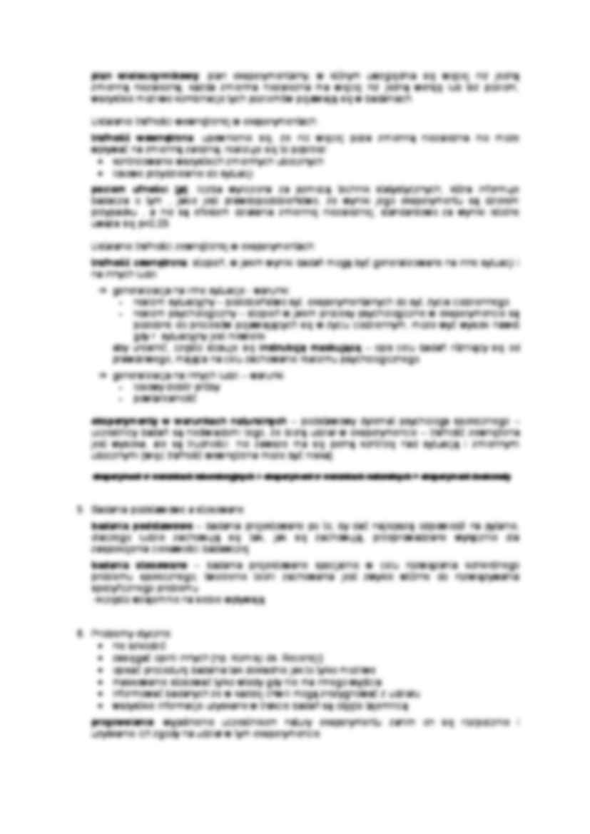 Metodologia - proces przeprowadzania badań - strona 2