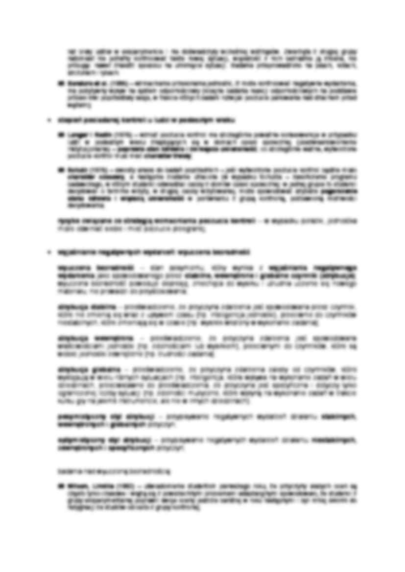 PSYCHOLOGIA SPOŁECZNA A ZDROWIE - strona 2