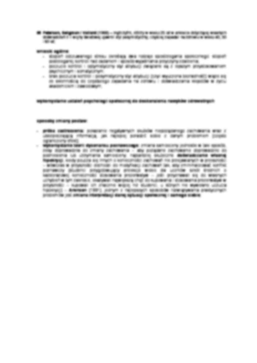 PSYCHOLOGIA SPOŁECZNA A ZDROWIE - strona 3