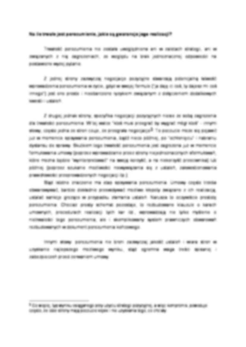 Konsekwencje stosowania strategii pozycyjnej - strona 3