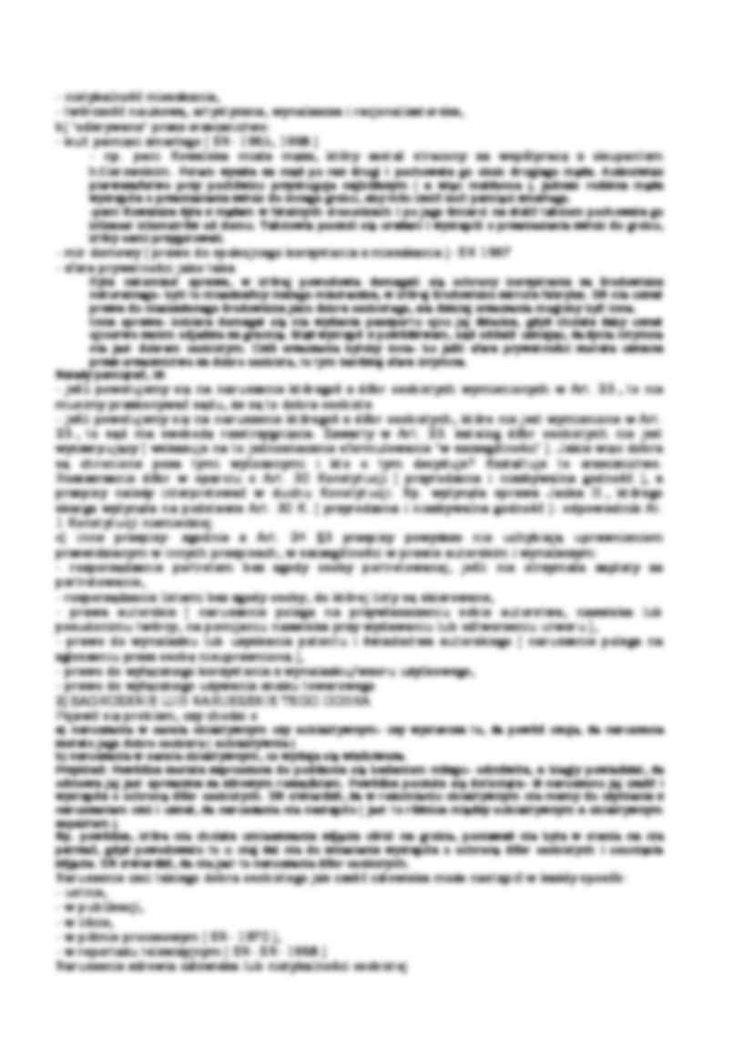 OCHRONA DÓBR OSOBISTYCH OSÓB FIZYCZNYCH I PRAWNYCH - strona 2