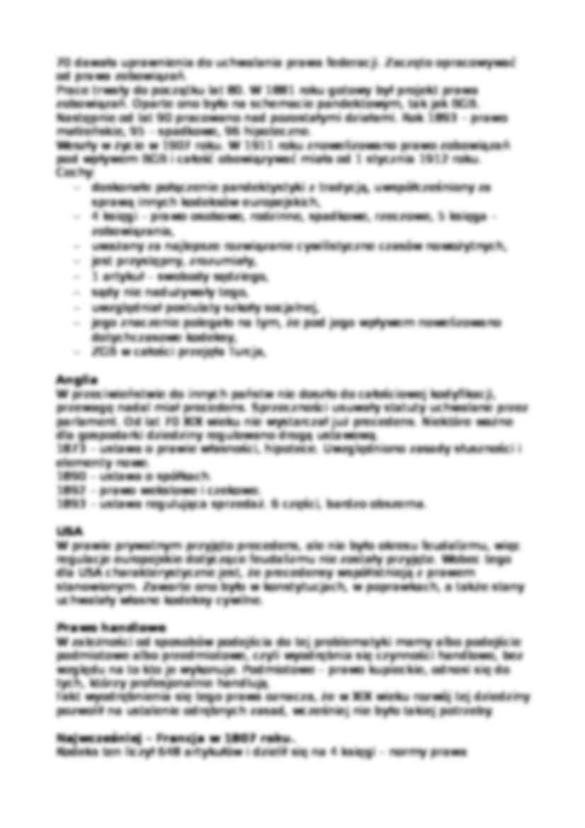 Allgemeines Bürgerliches Gesetzbuch - wykład - strona 3