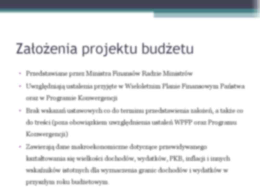 Tryb uchwalania budżetu państw - strona 3