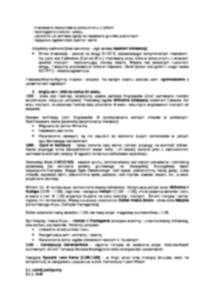 Anglia (IX - poł. XVII w.) - strona 2