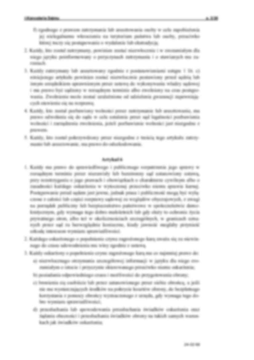 Konwencja o ochronia PC i podstawowych wolności - strona 3