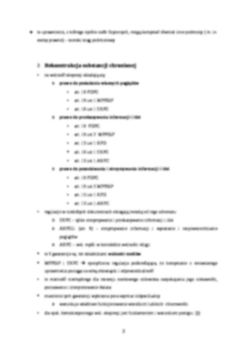 Wolność ekspresji - strona 2