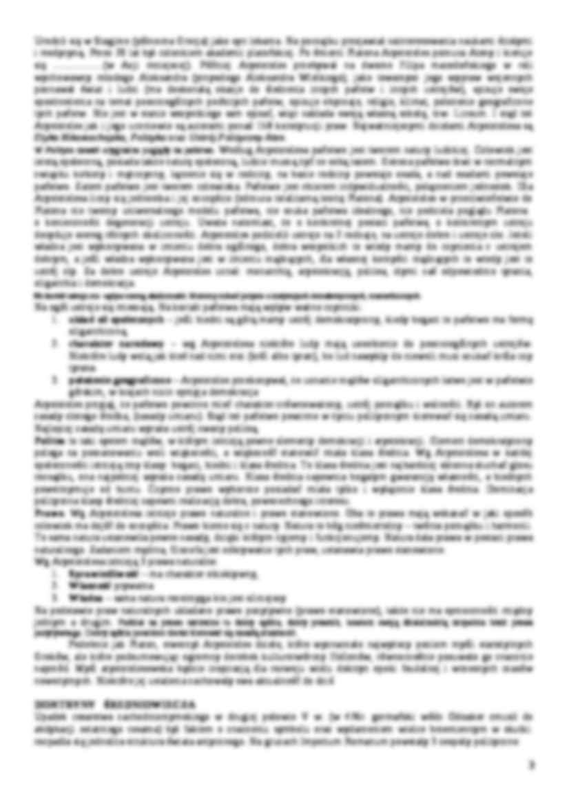 Notatki z wykładu - Historia doktryn politycznych i prawnych - strona 3