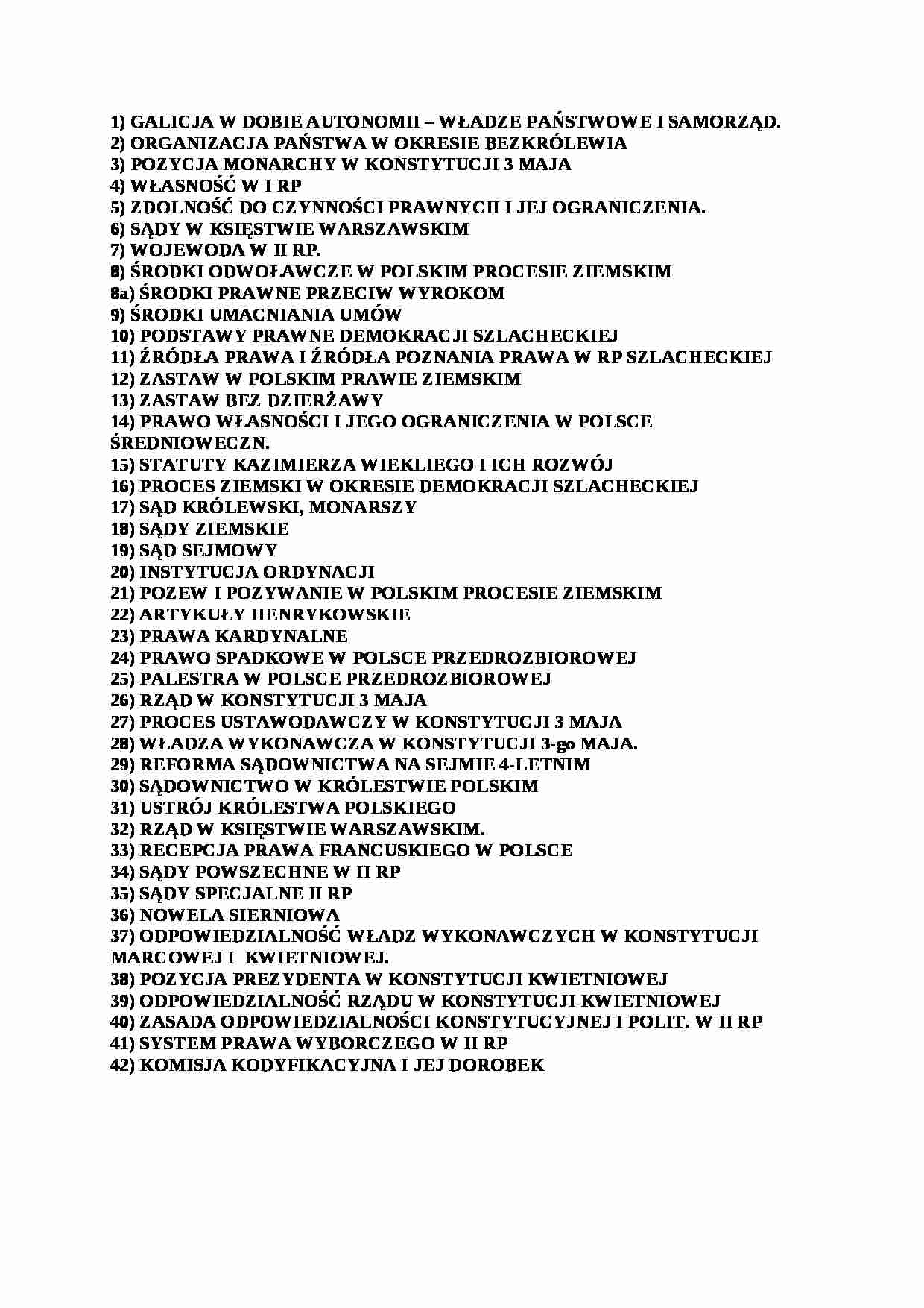 Zagadnienia i opracowanie - strona 1