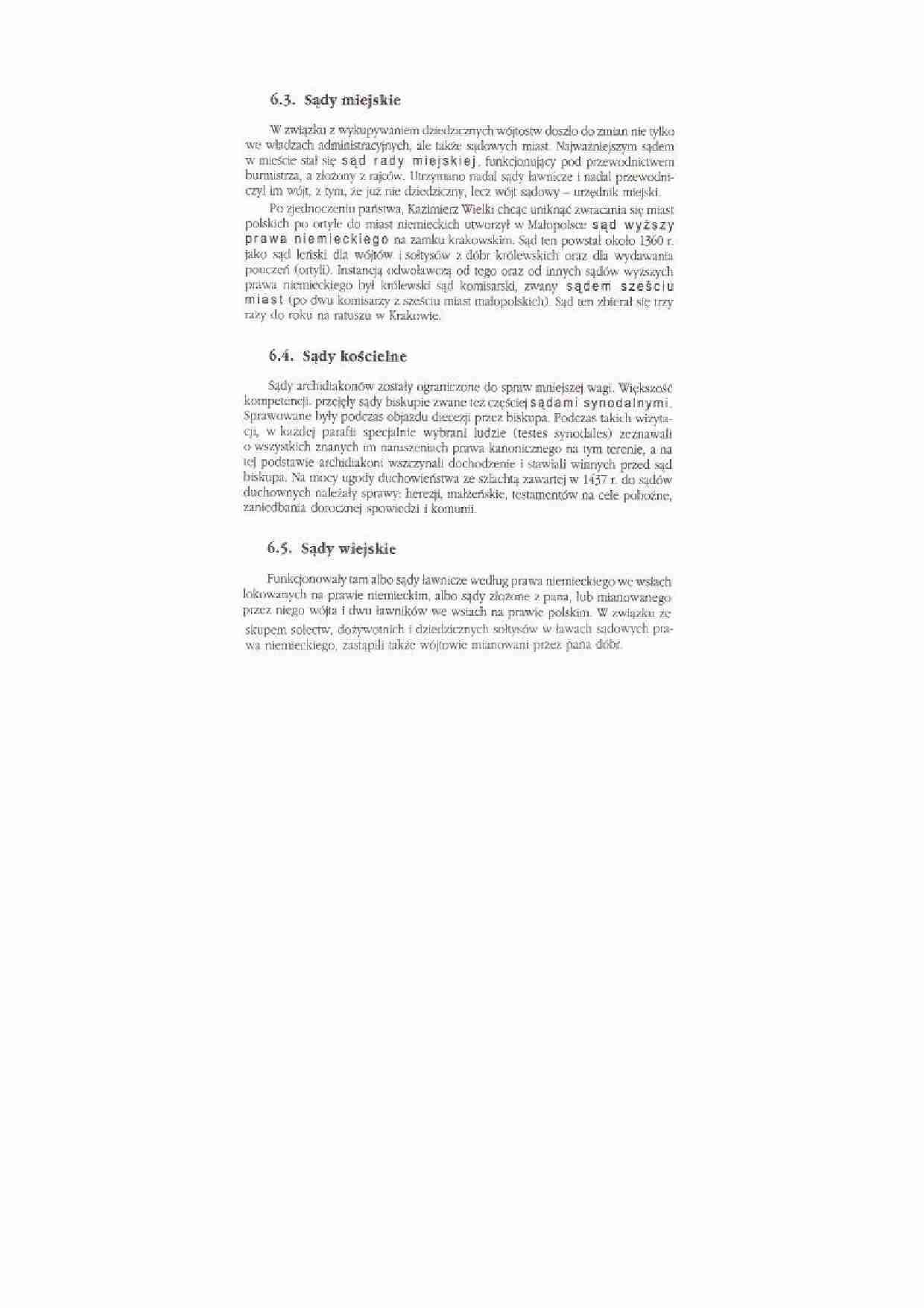 Organizacja sądownictwa - strona 1