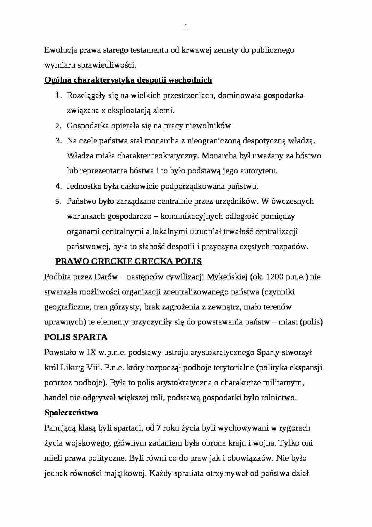 Opracowane zagadnienia 2 - strona 1