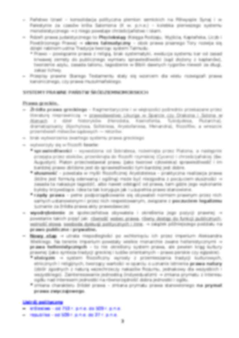 Prawo w starożytności - Prawo prymitywne - strona 3